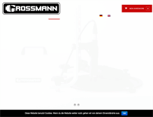 Tablet Screenshot of grossmann-audio.de